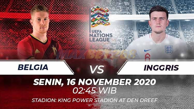 Prediksi Belgia Vs Inggris, Senin 16 November 2020 Pukul 02.45 WIB @ Mola TV