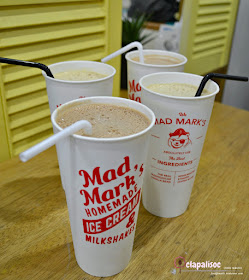 Milkshakes from Mad Mark's Creamery Kapitolyo