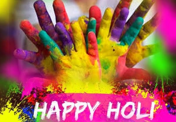 Happy Holi Greeting in Hindi