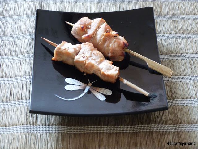 Yakitori de porc