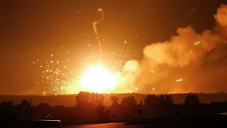 Explosión de un polvorín