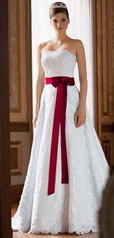 Simple Strapless Wedding Dresses