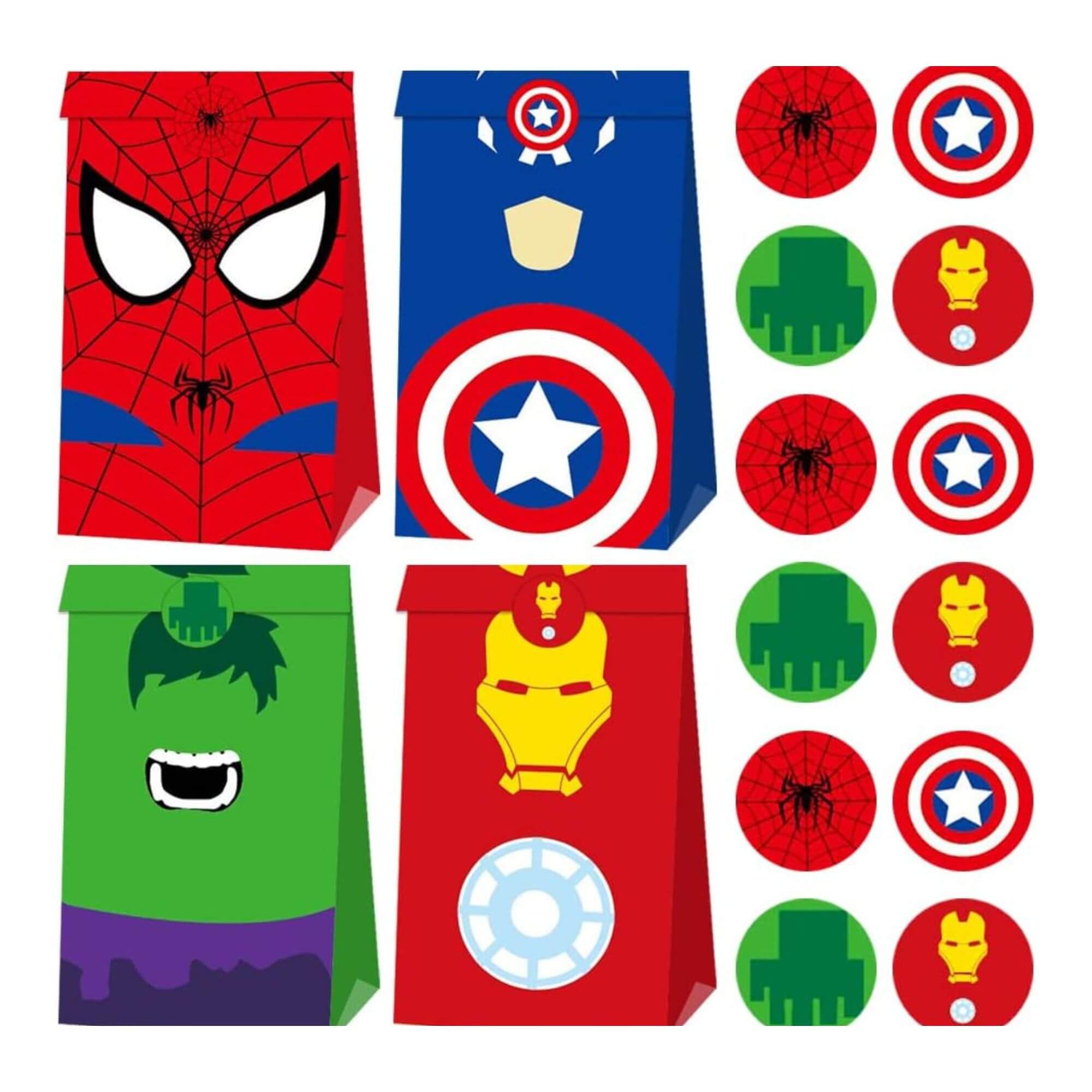 Superhero goodie bags