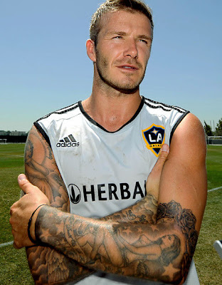 David Beckham Hand Tattoos