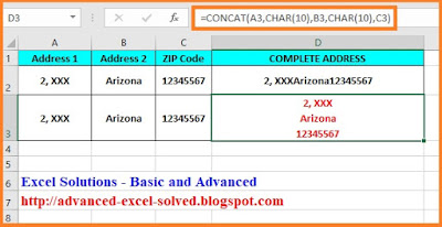 How to use CHAR Function in Excel