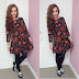 OOTD | Missguided Oversized Rose Dress