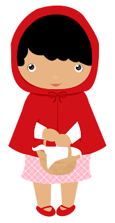 Clipart de Diferentes Versiones de Caperucita Roja.