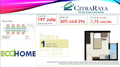 Ecohome Apartemen Citra Raya / ANDREAS 08126730295