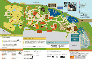 Indianapolis Zoo Map