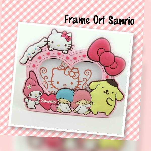 Frame Foto Hello Kitty Grosir Ecer Murah Original Sanrio