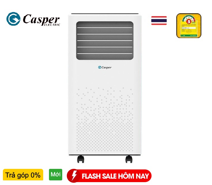 Điều hòa di động Casper 9000 BTU (1.0HP ) 2021 | CASPER PC-09TL33