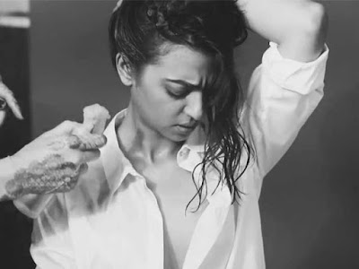 Radhika Apte black and white pictures