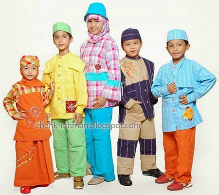 Foto Gambar Model Baju Lebaran Anak-Anak