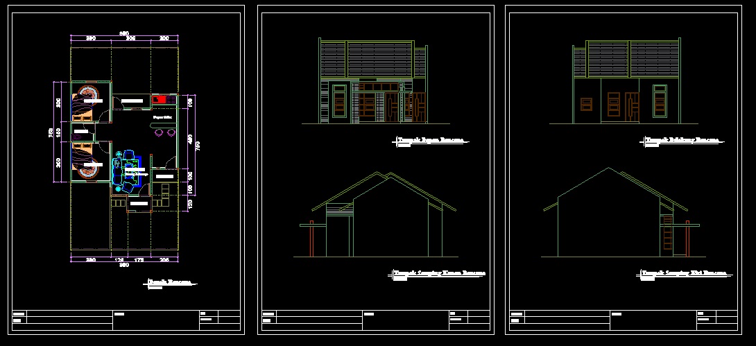  Download  Gambar  Cad  Rumah  Minimalis  60m2 Belajar Berbagi