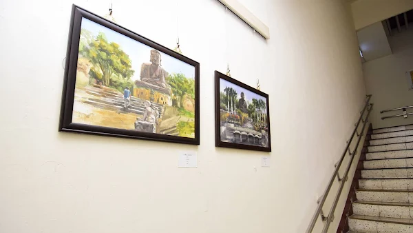 彰化縣政府增闢藝術展示空間 洽公民眾處處可遇大佛