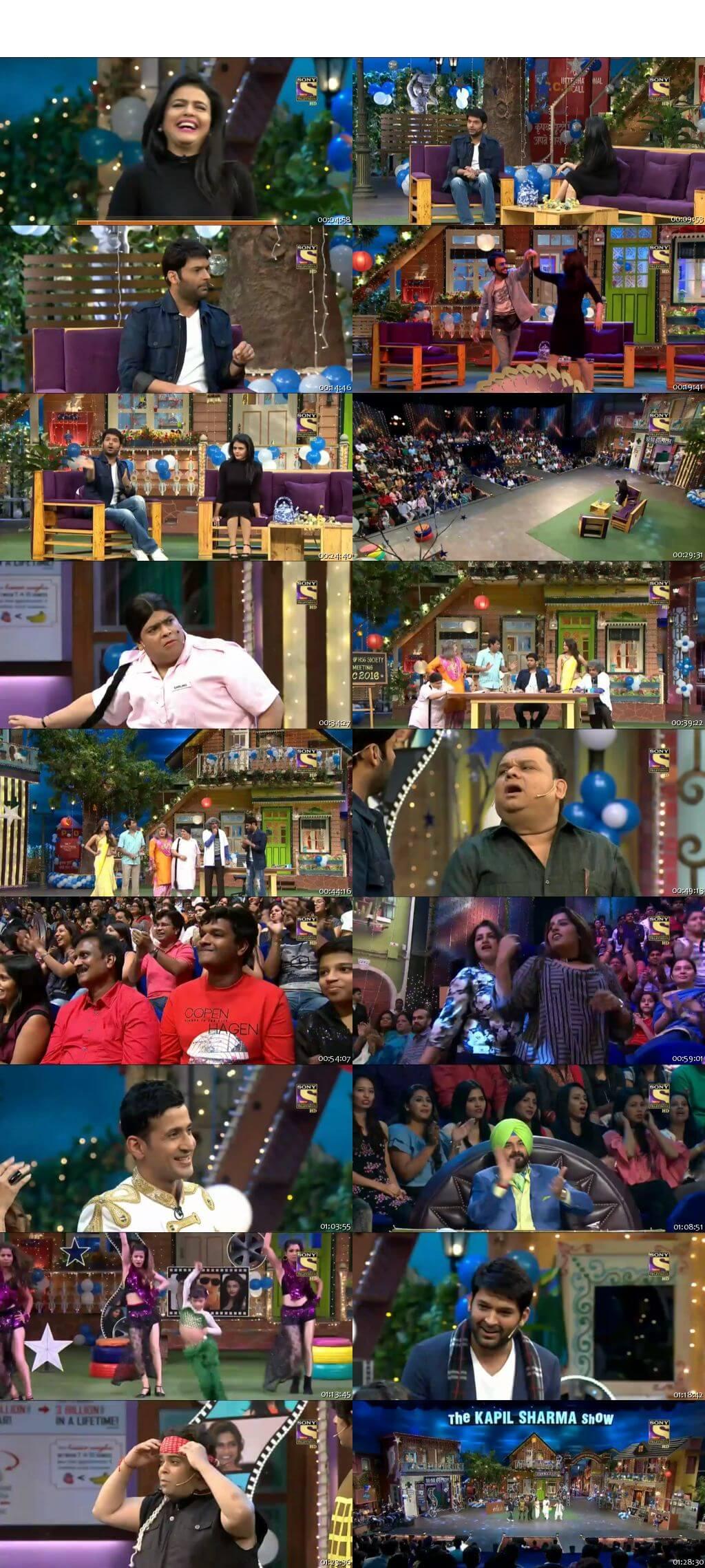 Screen Shot Of The Kapil Sharma Show 16th July 2017 Episode 122 300MB Watch Online