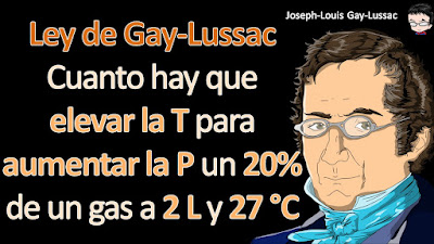 Se tiene 2 L de gas a 27°C ¿Cuánto habrá que elevar la temperatura para que la presiónaumente un 20%, si el volumen se mantiene constante?