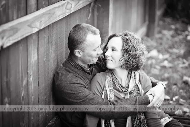 black and white photograph of a couple in love