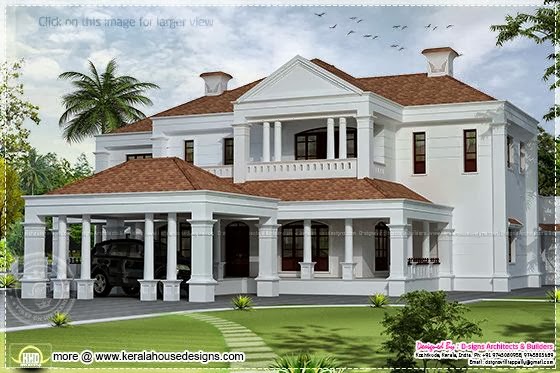 Colonial style villa