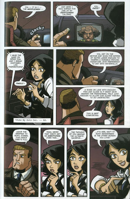 Page 11 of The Middleman: The Doomsday Armageddon Apocalypse by Javier Grillo-Marxuach, Hans Beimler and Armando M. Zanker