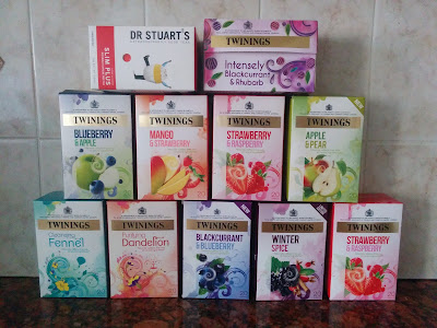 A Small Selection of my Fruit Teas