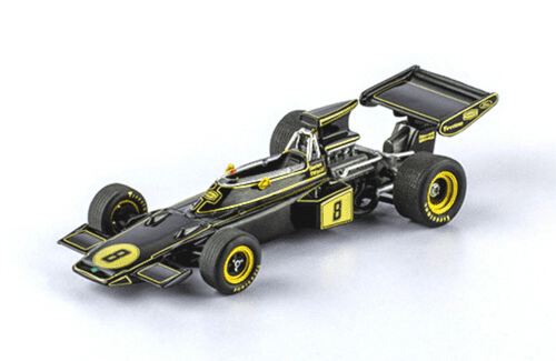 coleccion formula 1 milenio madre editorial, lotus 72d 1:43 emerson fittipaldi