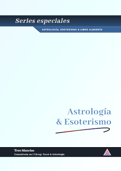 Serie Astrología & Esoterismo - Tres Mancias Consultoría