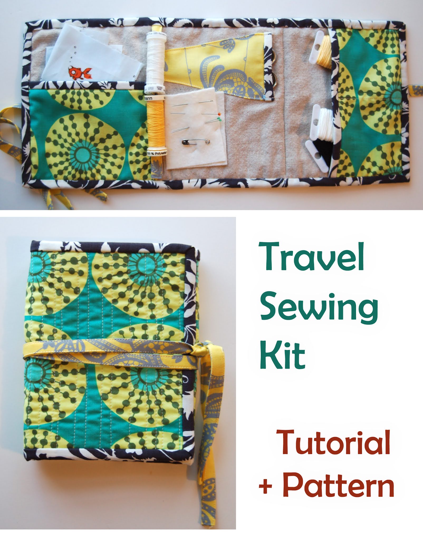 Travel Sewing Kit Pattern & Tutorial