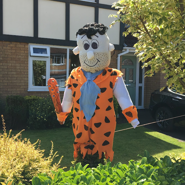 Fred Flintstone Scarecrow