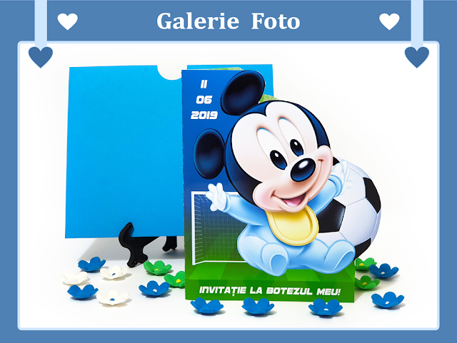 invitatii botez mickey mouse