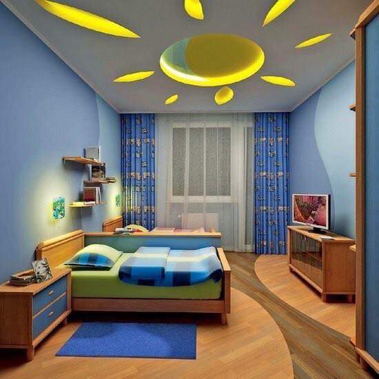 Contoh Desain Kamar Tidur Anak Milenial Keren