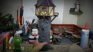 How to make Medieval Stone Tower for your Diorama or Tabletop Game