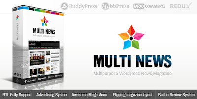 Multinews V2.5.5 - Multi-purpose Wordpress Theme News,Magazine