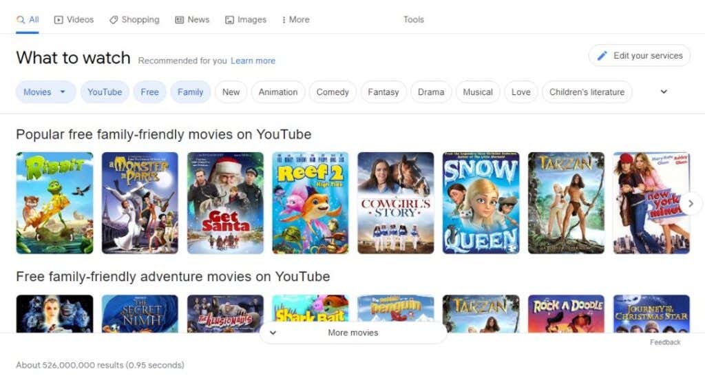 Youtubeforkidsで最高の無料映画の12の場所