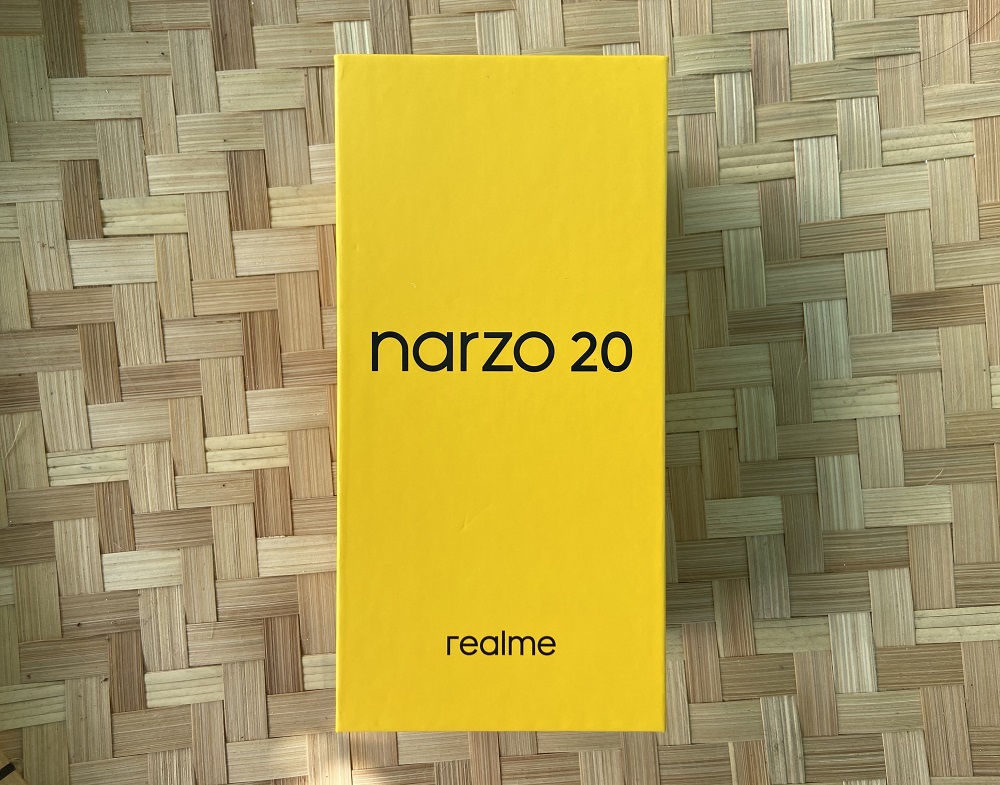 realme narzo 20 Retail Box