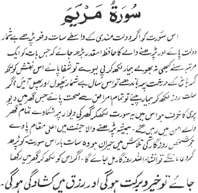 Surah Maryam Ki Fazilat In Pregnancy In Hindi Pregnancywalls