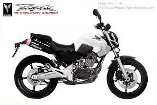 modifikasi honda tiger putih, modifikasi honda tiger keren, modifikasi honda tiger keren banget, modifikasi honda tiger mantaf