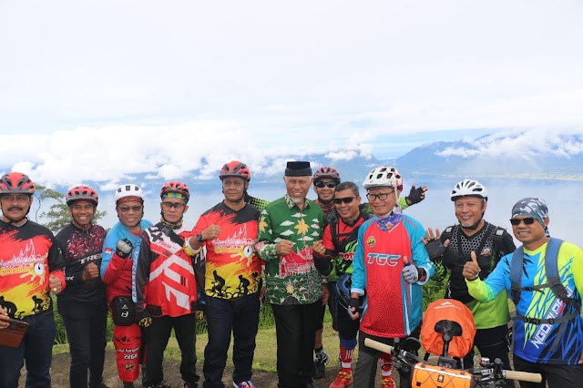 Gubernur Mahyeldi Sebut Iven Minang Geopark Cycling 2022 Picu Kunjungan Wisatawan VBWS 2023