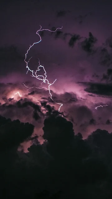 Storm, Lightning, Night, Sky, Weather, Clouds
