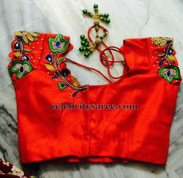 Thread Work Blouse For Sale