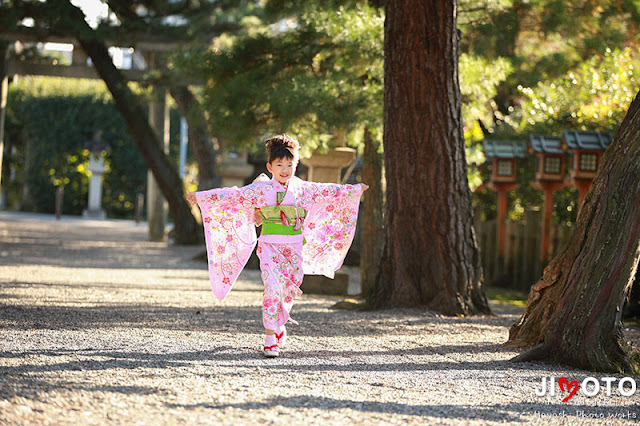 建部大社の七五三出張撮影