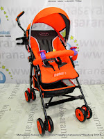 Kereta Dorong Bayi Pliko PK108 Adventure-2 Buggy Orange