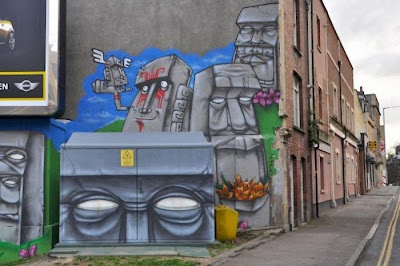 Street art graffitti