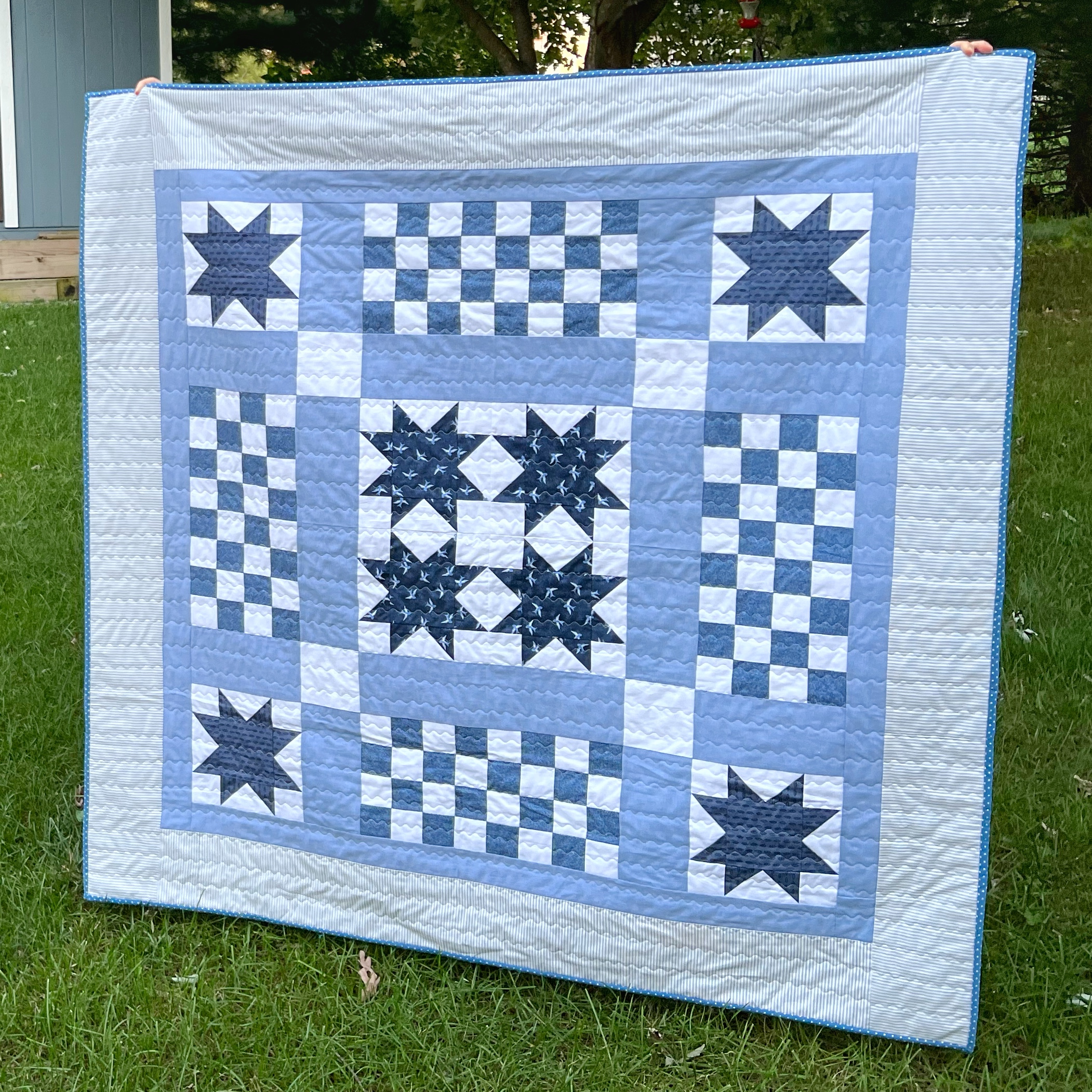 Just Let Me Quilt: Riley Blake Designs Old Made Fabric Project Tour