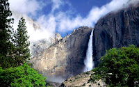 Yosemite Waterfall Wallpaper