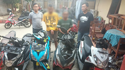 Polres Pandeglang Berhasil Ungkap Kasus Pencurian Dan Penadah Bermotor