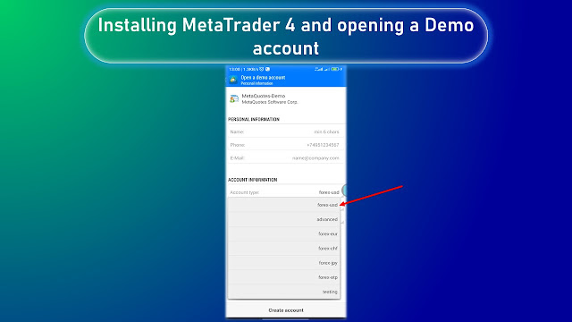 Installing MetaTrader 4 and opening a Demo Account