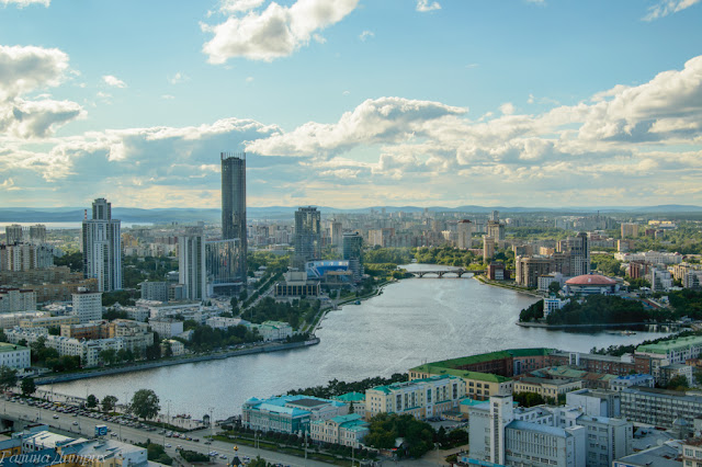 Вид со смотровой площадки Екатеринбург фото