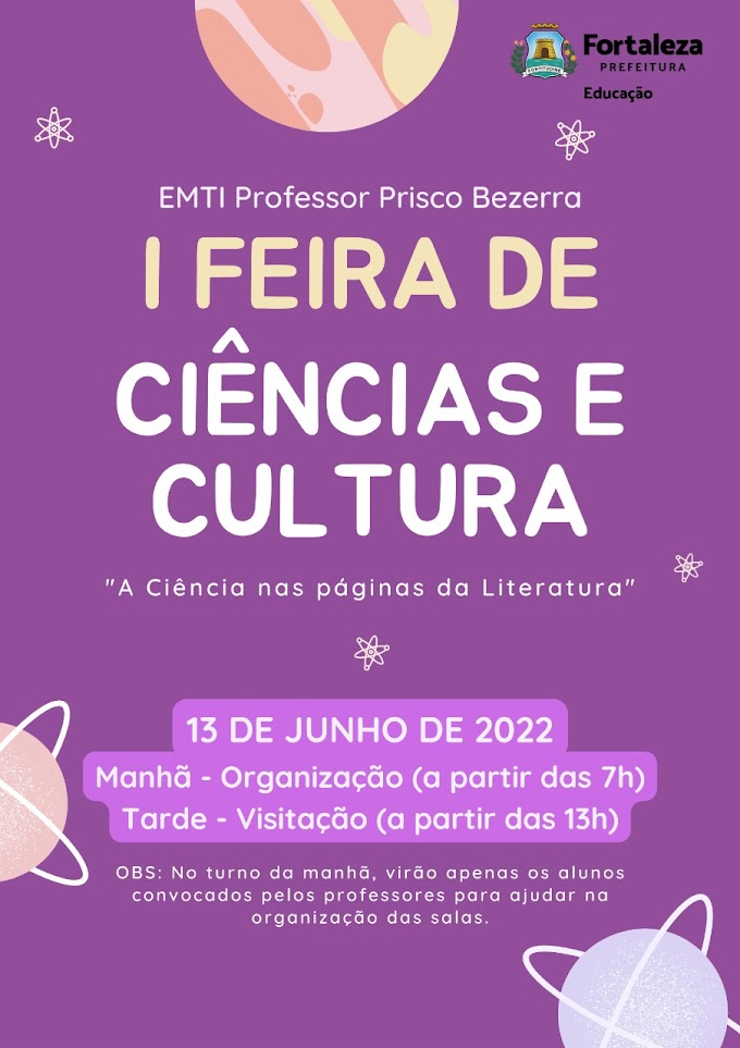 I FEIRA DE CIÊNCIAS DA PRISCO BEZERRA!!!!
