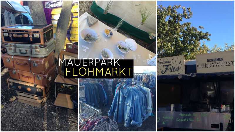 TheBlondeLion Travelguide Berlin Fleamarket Streetfoodmarket Mauerpark Flohmarkt